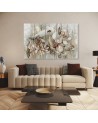 Flowers of the sacred lotus - 5-piece Canvas painting | FEEBY
