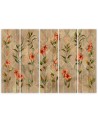 5-piece Canvas painting for bedroom - Lily yellow flower | FEEBY