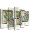 3-piece painting for bedroom - Flower decoration | FEEBY