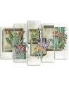 3-piece painting for bedroom - Flower decoration | FEEBY