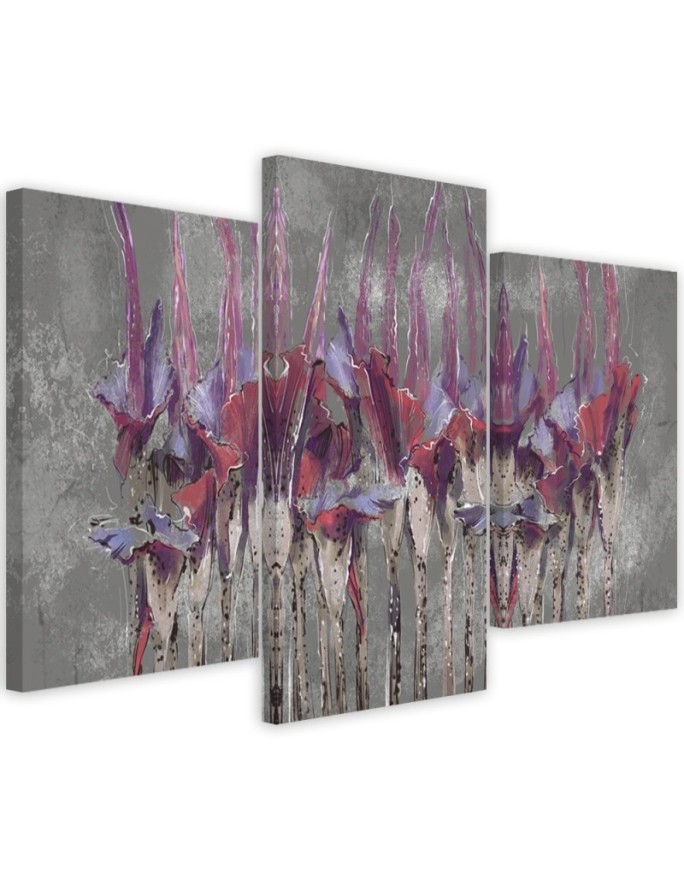 Plants flowers Wildflower - Modern Canvas painting for living room | FEEBY