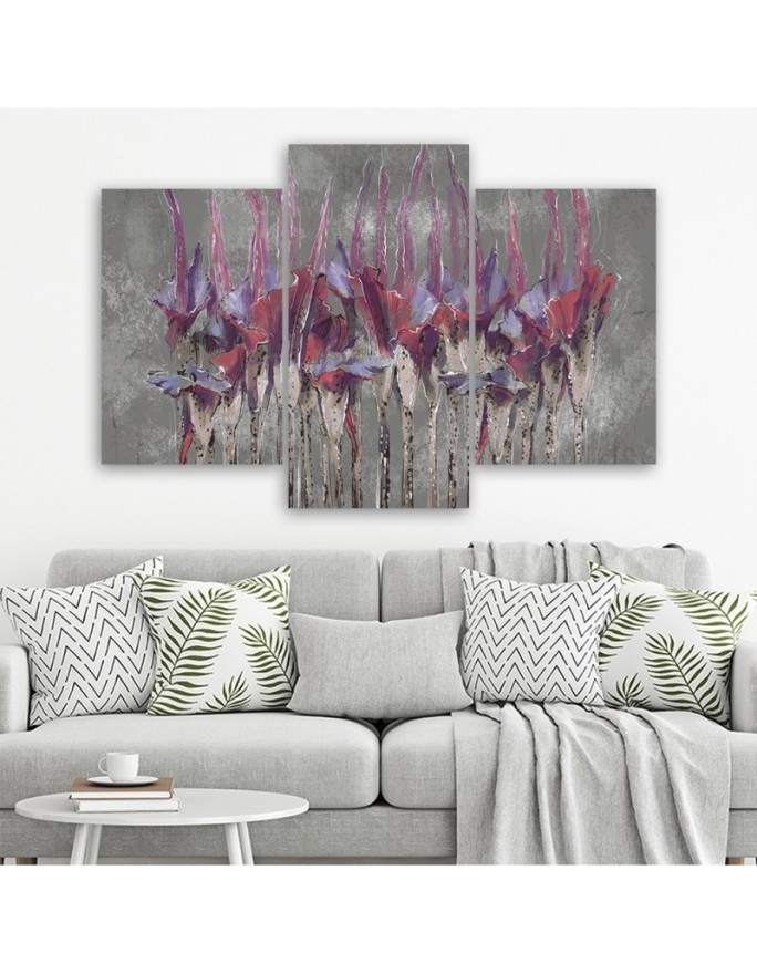 Plants flowers Wildflower - Modern Canvas painting for living room | FEEBY