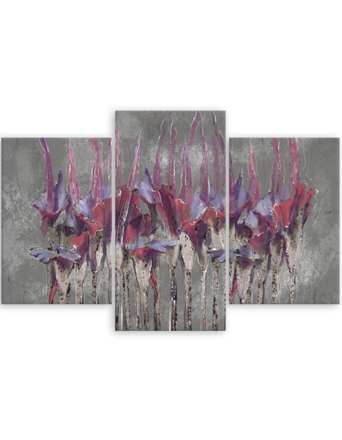 Plants flowers Wildflower - Modern Canvas painting for living room | FEEBY