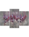 Plants flowers Wildflower - Modern Canvas painting for living room | FEEBY