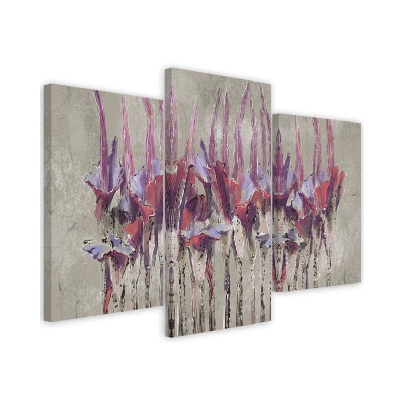 Plants flowers Wildflowers - Modern Canvas painting for the living room | FEEBY
