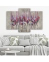 Plants flowers Wildflowers - Modern Canvas painting for the living room | FEEBY