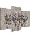 Plants flowers Wildflower - 3 part painting for living room | FEEBY
