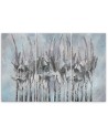 Plants Flowers Abstract - Modern 3-part painting | FEEBY