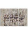 Plants Wildflowers - Triptych canvas painting | FEEBY
