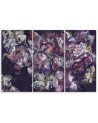Iris flower - Triptych canvas painting | FEEBY