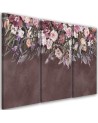 Canvas print for bedroom - Bouquets of falling flowers | FEEBY
