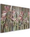 Irises flowers - 3 part canvas painting | FEEBY
