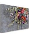 Bouquet of flowers - 3-piece painting for living room | FEEBY