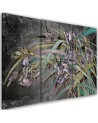 3 piece Canvas painting - Irises flowers in the wind | FEEBY
