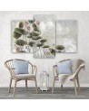 Printed canvas painting - Red water lily | FEEBY