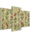 Printed Canvas print - Yellow flower lily | FEEBY
