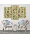 Printed Canvas print - Yellow flower lily | FEEBY