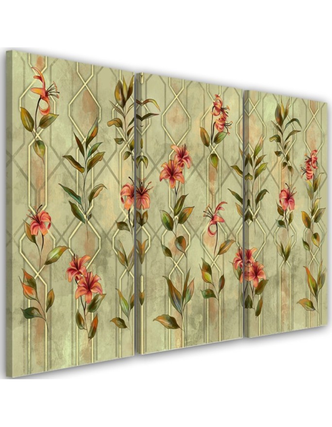 Canvas print Lilia yellow...