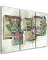 Painting Flowers Plants Abstract - Vintage style painting | FEEBY