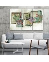Painting Flowers Plants Abstract - Vintage style painting | FEEBY