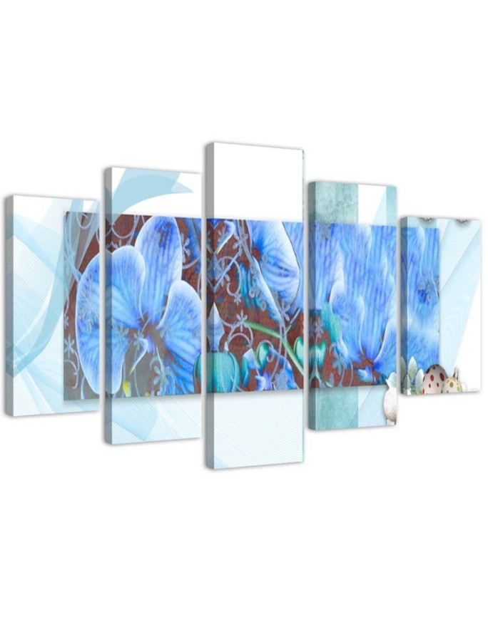 Canvas print Orchid Blue