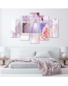 Pastel Orchid Flower Plant - Canvas print for bathroom | FEEBY