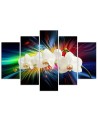 White orchid - Canvas print with flowers | FEEBY