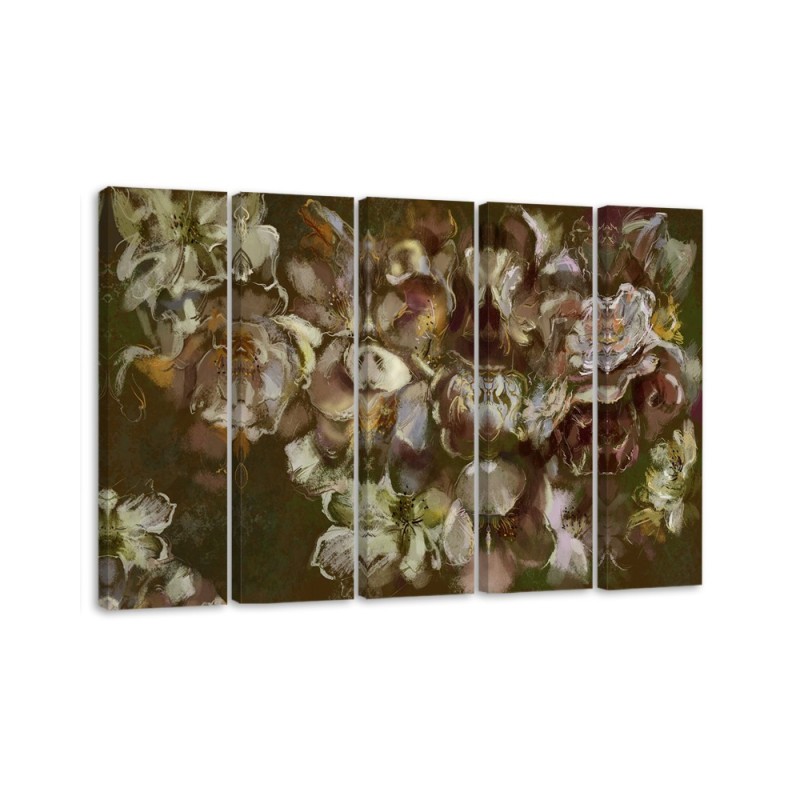 Canvas print for the room printed on canvas - Iris flower | FEEBY