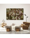 Canvas print for the room printed on canvas - Iris flower | FEEBY