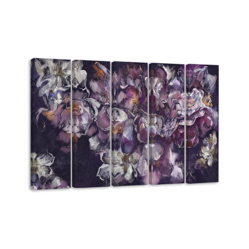 Modern Canvas painting for living room - Iris flower | FEEBY