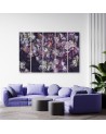 Modern Canvas painting for living room - Iris flower | FEEBY
