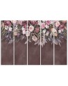 Modern painting for bedroom - Colourful hanging flowers | FEEBY