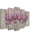 Modern canvas paintings - Painted flowers plants | FEEBY