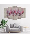 Modern canvas paintings - Painted flowers plants | FEEBY