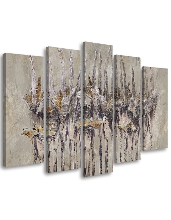 Modern paintings on canvas - Plants flowers painted | FEEBY