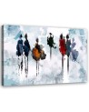 Bedroom painting on Canvas - Women abstract | FEEBY