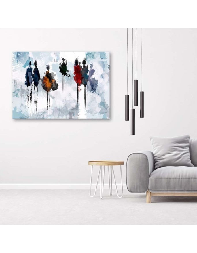 Bedroom painting on Canvas - Women abstract | FEEBY