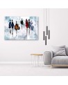 Bedroom painting on Canvas - Women abstract | FEEBY
