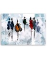 Bedroom painting on Canvas - Women abstract | FEEBY