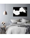 Bedroom Canvas painting - Couple kiss | FEEBY