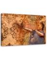 Woman archery vintage - Abstract painting | FEEBY
