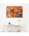 Woman archery vintage - Abstract painting | FEEBY