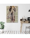 Women's retro legs - Canvas painting | FEEBY