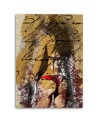 Woman in bikini - Vintage style painting | FEEBY