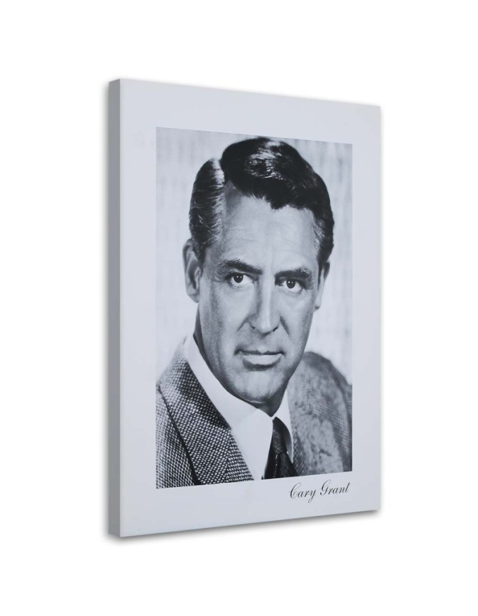 Cary Grant portrait - Canvas prints actors and actresses | FEEBY