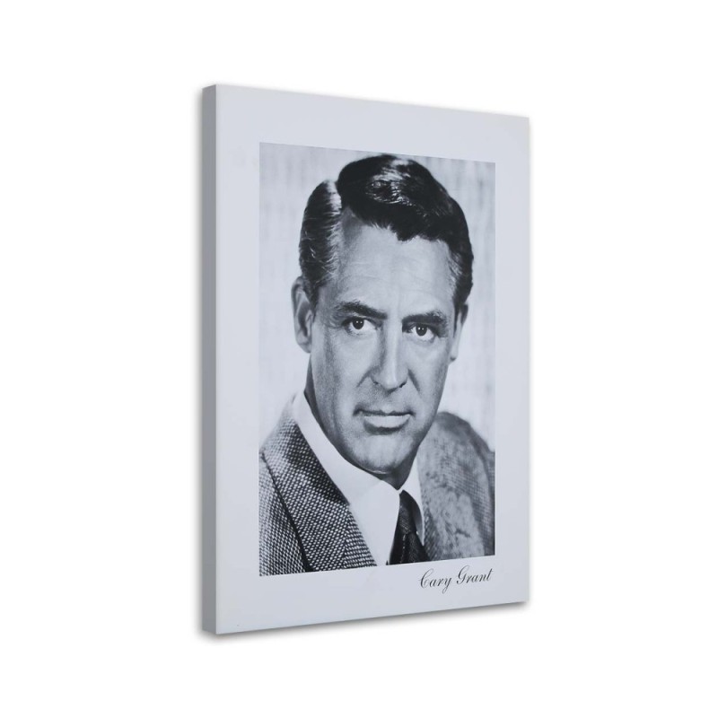 Cary Grant portrait - Canvas prints actors and actresses | FEEBY