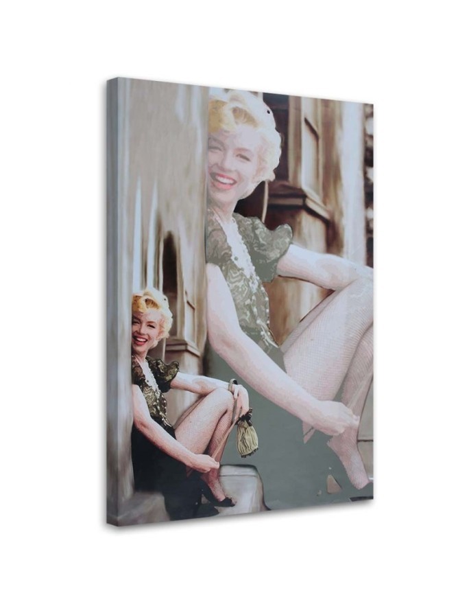 Marilyn Monroe movie star - Canvas prints actors and actresses | FEEBY