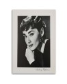 Audrey Hepburn sepia portrait - Canvas prints actors and actresses | FEEBY