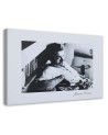 James Dean holywood amant - Black and white Canvas paintings | FEEBY