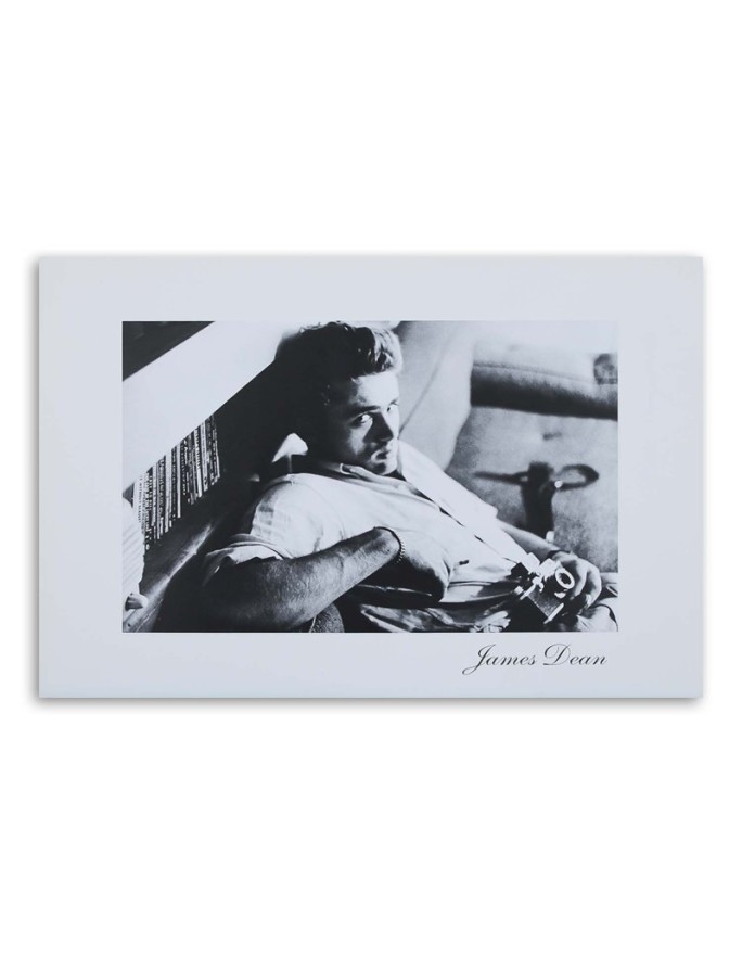 James Dean holywood amant - Black and white Canvas paintings | FEEBY